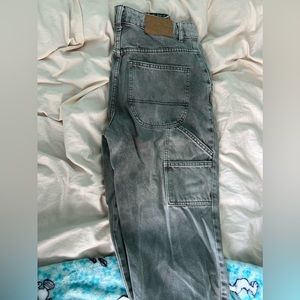 Cotton on carpenter jeans in Smokey green